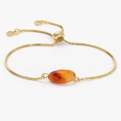 Raw Carnelian Bracelet 