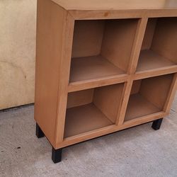 Brown Book Shelf Cabinet 