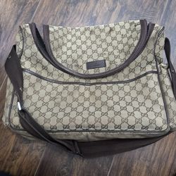 Gucci Pelham  Diaper Bag and Matching purse 