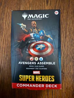 Magic: The Gathering x Marvel – Avengers Assemble Commander Deck (Sealed)