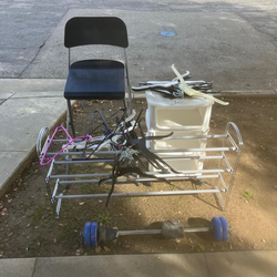 FREE Shoe Rack, Chair, Hangers,  etc.