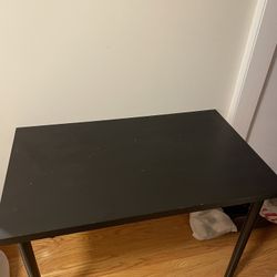 Black IKEA table