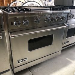 Viking 36” Stainless Steel Gas Range Stove Dual Fuel 