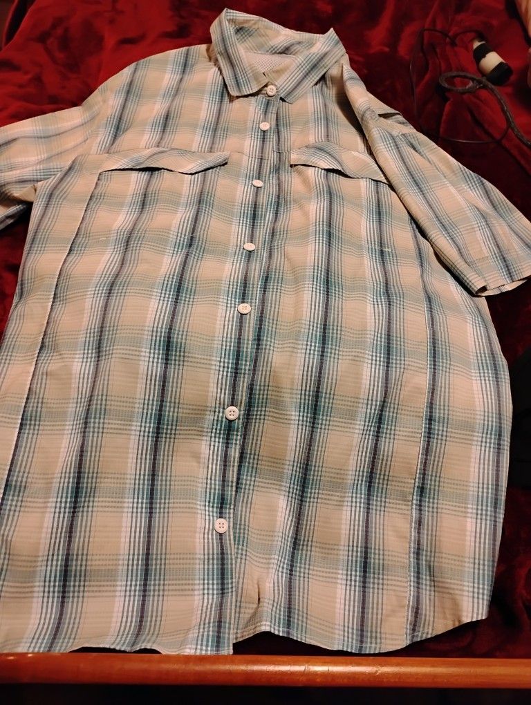 Columbia Short Sleeve Mens Shirt