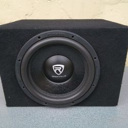 12 Inch Subwoofer With Custom Built Box