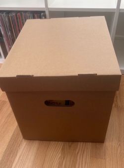 Record storage / moving boxes.