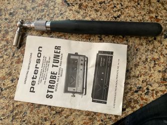 Peterson Strobe Tuner model 450
