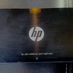 HP Notebook or Desktop USB Port Replicator 