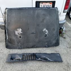 2007 jeep wrangler hood and windshield cowl fits 2007 to 2018no dents very straight  needs paint clear coat came off $90 for both pieces 