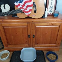 Solid Wood TV Cabinet "Entertainment Center"