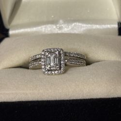 2ct Engagement Ring + Wedding Band