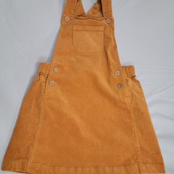 Cynthia Rowley Girls Corduroy Skirt Overall