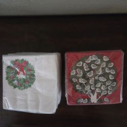 Cocktail Naps New Sealed 2 For $1.00/ 9" Plates