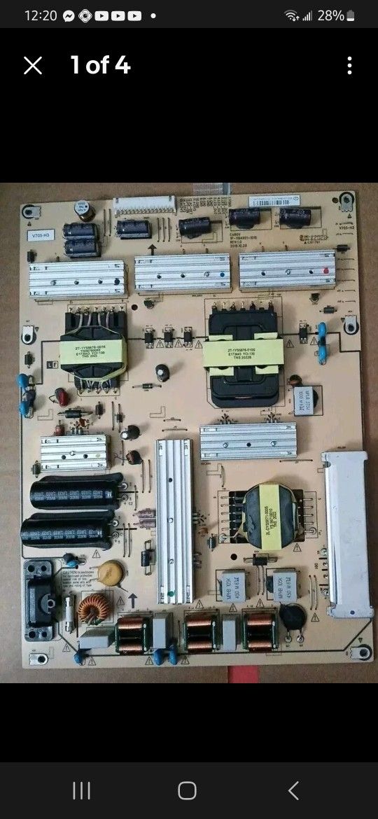 VIZIO
V705-H13 POWER SUPPLY 09-70CAR0V0-00, 1P-119AX01-1010