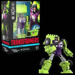 Transformers Studio Series Scrapper Transformers Studio Series Voyager Class Transformers: The Movie Constructicon Scrapper