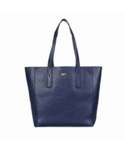 Michael kors junie extra large tote blue