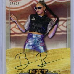 Topps 2020 Rookie Bianca Belair Auto #02/25