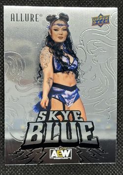 2024 Upper Deck Allure AEW Skye Blue #77