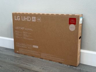 LG 43” 4K Smart TV Brand New in Box - $230 Retail