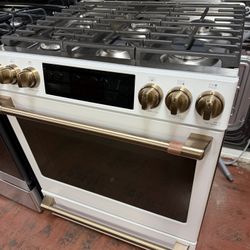 Ge Café Stove Dual Gas 