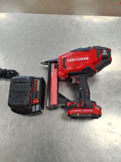 Craftsman Cordless Roofing NailGun-2batteries-1 charger