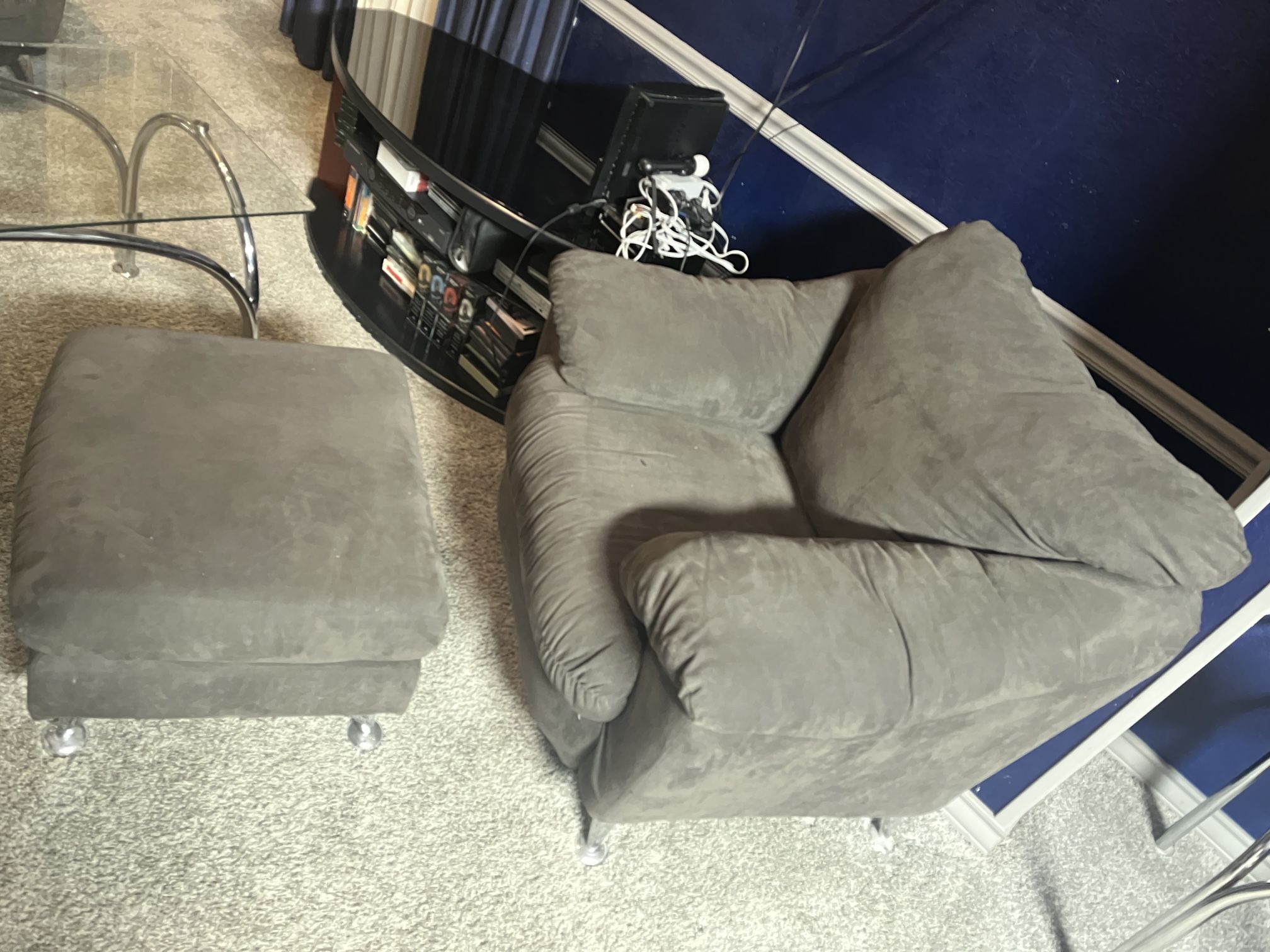 Chair With Stool