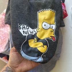 BART Simpson Dog Shirt