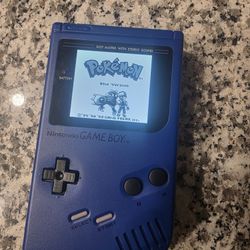 Nintendo Gameboy Blue DMG IPS Screen Upgrade