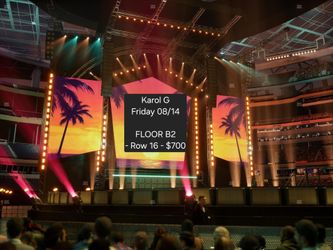 Karol G Friday 08/14