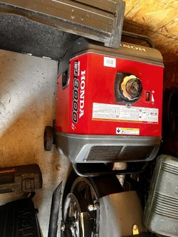 Honda EU3000iS inverter generator. 