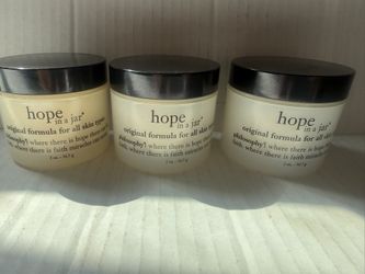 3 Philosophy Hope in a Jar Moisturizer for all Skin Types 2 oz 60ml New Sealed