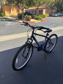 Blue bicycle