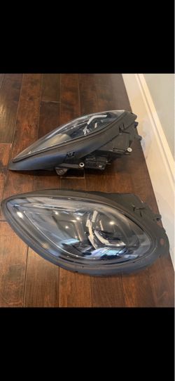 Porsche Macan LED Headlights PAIR 2019-2024 OEM - 95B.2 PDLS AFS Black Edition - with Modules