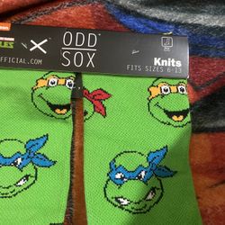TMNT Crew Socks New One Size Adult