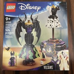 Lego Disney Maleficent And Cruella De Vil’s Dresses Set 43262