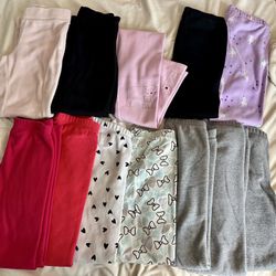 Girls Fleece Lined Pants/leggings