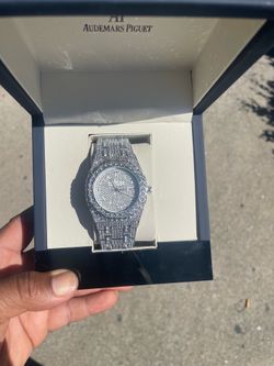 Iced out watch