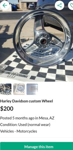 Harley Davidson Rim