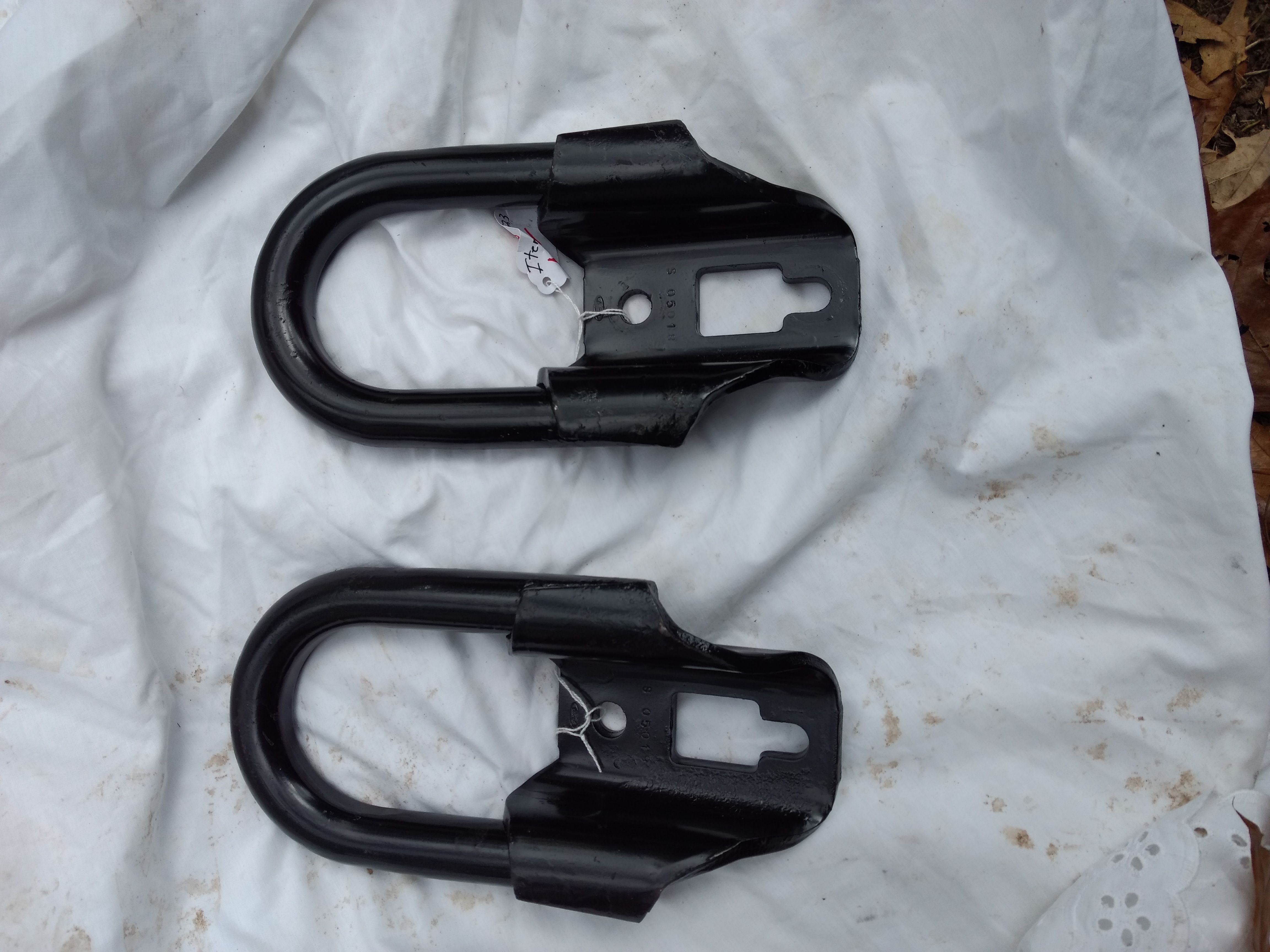 Ford towing hooks