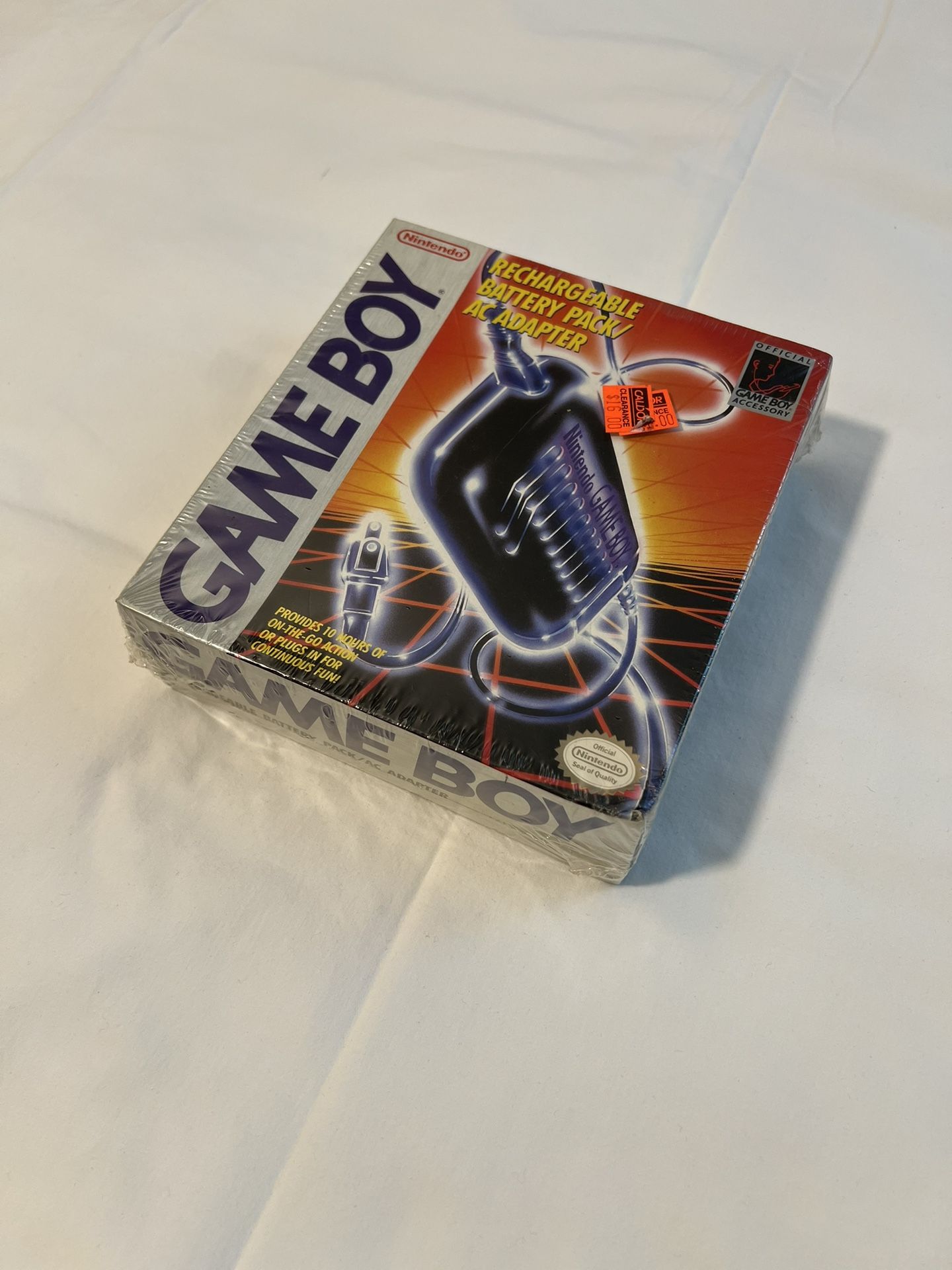 Vintage Nintendo Game Boy Rechargeable Battery Pack/AC Adapter - Unopened and Sealed - year: 1991