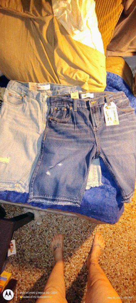 Levi Shorts 2 Pair