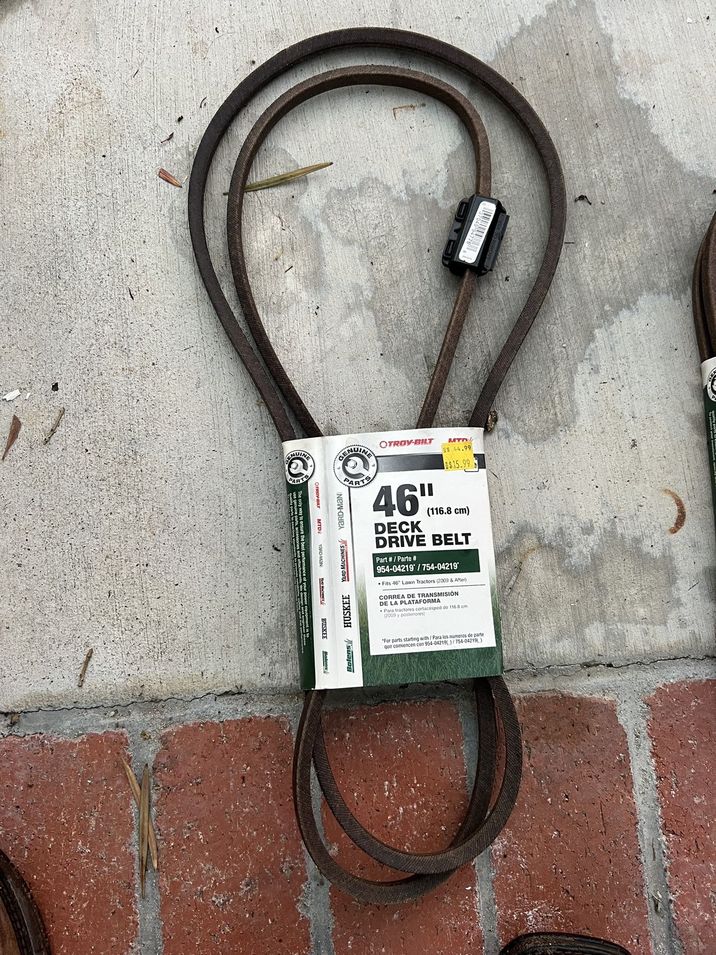 Brand New Belt For Mower/ Machine/ Zero Turn Lawn Mower/ Lawn Tractor, Nothing Wrong With Belt