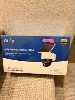 Brand new sealed eufy S340 S3 3k dual camera 360 degree