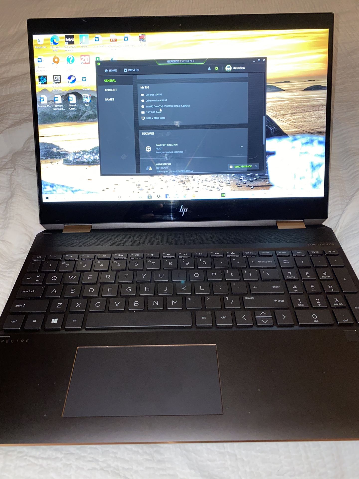 Hp spectre x360 laptop