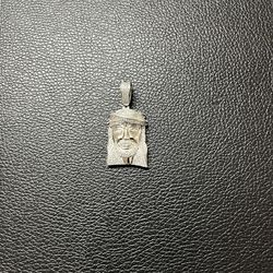 925 Sterling Silver Jesus Pendant