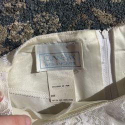 Vintage Gunne Sax White lace Girls dress