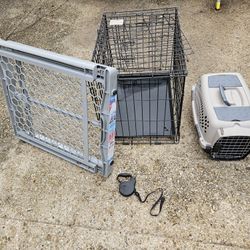 Small Dog/Animal Crates, , Room Divider, Food Dishes, Retractable Leash