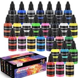 Airbrushing Paint 28pc