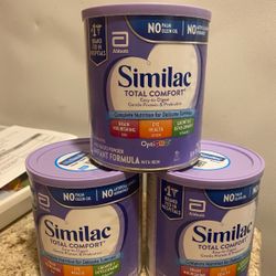 13 Similac Total Comfort Cans