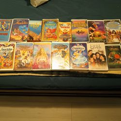 VHS Tapes 16 Total Tapes